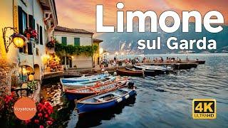 Limone sul Garda Lake Garda - Italy Sunset Walk 4K UHD