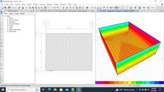 Analysis of Swimming Pool in Etabs  Swimming Pool Model in Etabs