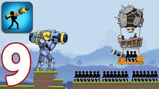 BOOM STICK BAZOOKA PUZZLES - Walkthrough Gameplay Part 9 - NEW BOSS iOS Android