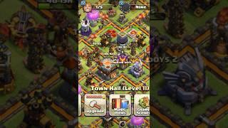 Clash Of Clans TH11 MAX #shorts #short #shortvideo #viral #viralvideo #shortsfeed #viralshorts#gamer