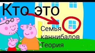 Кто стоит в окне если вся семья пеппы на улицеСемья каннибалов в свинке пеппы Теория