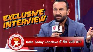 Candid Talks With Saif Ali Khan At India Today Conclave 2024  SBB Xtra