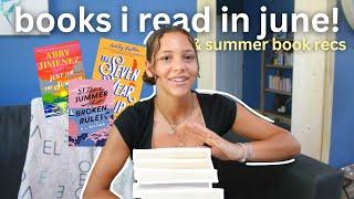 every book i read in june  *monthly reading wrap up*