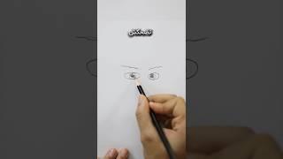 أسهل طريقة لرسم عين واقعية للمبتدئين  #رسم #رسم_العين #شورت #art