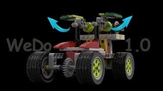 Lego WeDo 1.0 + Lego Technic Машина с дверьми инструкция