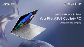 ASUS Vivobook S 15 S5507 Copilot+ PC #Copilot #Qualcomm #AIPC  2024