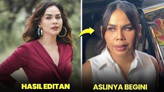 BEDA JAUH Begini muka asli artis tanpa pake filter kamera