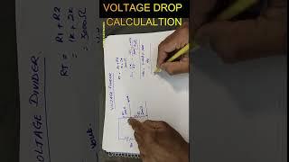 #voltage #drop #across #resistor #electronics #shorts