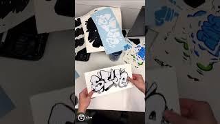 How I Make Sticker #streetart