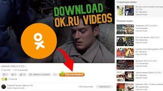 ▶ How DOWNLOAD videos from OK.RU for free?  STILL WORKING