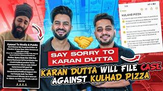 KARAN DUTTA replied to KULLAD PIZZA Leaked video   Police Case  Ammy Virk Video  Aman Aujla