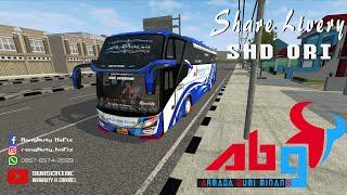 Share Livery ABG Armada Bumi Minang untuk Bus SHD ORI