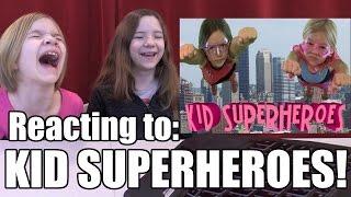 Kid Superheroes Today Reacting to part 1 of the Babyteeth4 Classic
