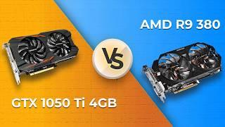 GTX 1050 Ti VS R9 380 4GB   COMPARISON and 6 new Games benchmark