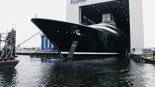 Project 821 - Launch  Feadship