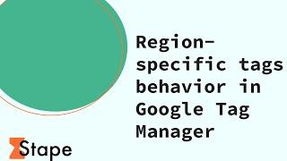 How to setup region-specific behavior tracking in GA4 with server GTM GEO Headers power-up