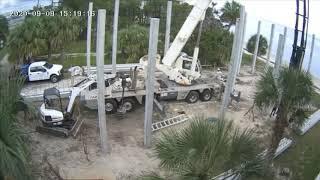 Building ICF House on Pilings at the Beach   Part 1