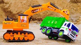 Mega RC Construction Site Action RC Excavator Dump Trucks Wheel Loader Dozer Tractors RC Vehicles