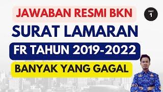 JAWABAN DARI BKN-Apakah Surat Lamaran harus sesuai tanggal upload?  CPNS 2023 PPPK 2023