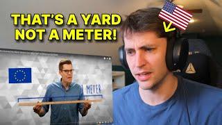 American reacts to Is the Meter System actually BETTER?