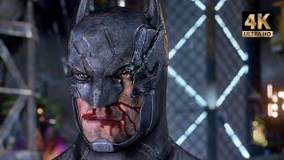 NEW Gotham Knights Batman Suit & Batman vs Red Hood Gameplay in Batman Arkham Knight 4K 60FPS