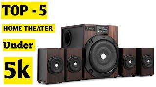 Top 5 best home theater under 5000 in india 2023  Best home theater system 2023 under 5000