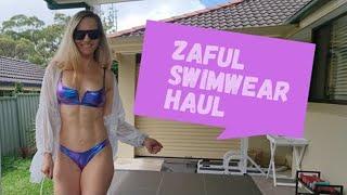 Zaful Swimwear Try on Haul and Review