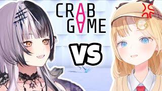 Shiori VS Amelia Watson funny moments in Crab Game  Hololive EN Big Collab