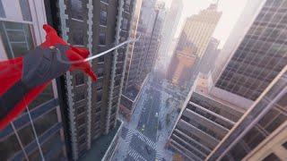 Marvels Spider-Man PC - Web Swinging in First Person Mode Get your barf bag ready