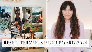 Reset tervek vision board 2024  fatimapanka