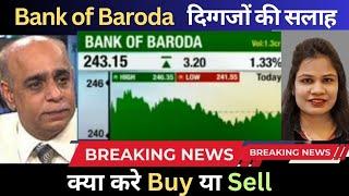 Bank of Baroda Share Latest news  Bank of Baroda Stock analysis  Bob Share news today & target