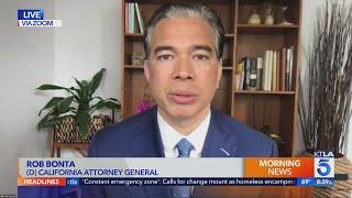 California AG Rob Bonta discusses new Racial Justice Bureau police reform