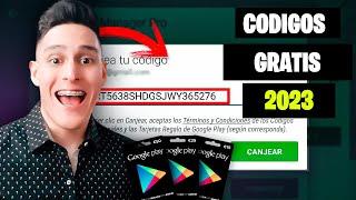 COMO TENER CÓDIGOS GRATIS DE GOOGLE PLAY 2023 