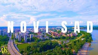 Novi Sad Serbia  in 4K ULTRA HD  Drone Video