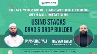 Stacks Mobile App Builder - Create your Mobile App without Coding - Giveaway Inside