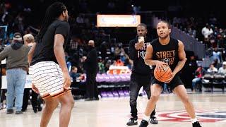 We Had A 1v1 at the WIZARDS ARENA Superstar J Gray vs Nell the Bus Driver NBA Exhibition