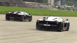 Lamborghini Aventador SVJ vs Ferrari LaFerrari