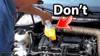 3 Things You Should Never Do to Your Cars Engine