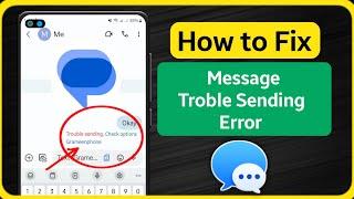 Trouble Sending Check Option Problem  Messages Trouble Sending Problem Message Not Sending Problem