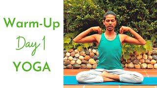 Day 1 - Warm-up  Beginners Hatha Yoga with Amit