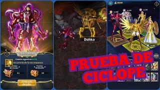 Prueba de Giganto  Saint Seiya Legend of Justice