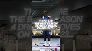 BEST DRIBBLE MOVES FOR ALL BUILDS IN NBA 2K23 EXPOSING MY DRIBBLE MOVES