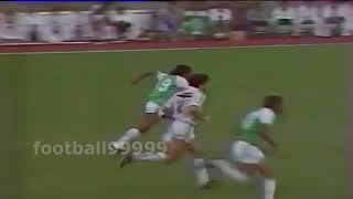 مباراة المنتخب السعودي و نادي ميتز الفرنسي  ودية 1984