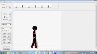 Walking Tutorial Pivot Stickfigure Animator