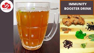 Anti Coronavirus and Immunity Booster Drink  Kadha  Recipe for Cold and Cough  Twinkles Kitchen