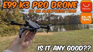 E99 K3 Pro 4k Camera Drone  Is this $15 Drone from AliexpressTemu Any Good??