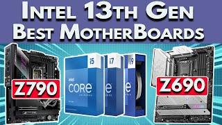 Best Z790 Motherboard & Best Z690 Motherboard for 13th Gen Intel Raptor Lake  Z690 vs Z790