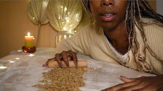 ASMR Seeds MASSAGE for INTENSE RELAXATION_ Body Scan Comb Back Tracing Energy Cleansing