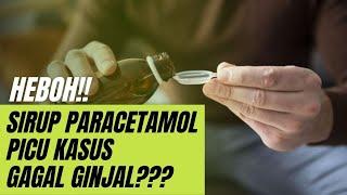 Benarkah Obat Paracetamol Sirup Menyebabkan Gagal Ginjal? Begini Penjelasan dan Klarifikasi IDAI