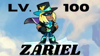 Level 100 ZARIEL GAMEPLAY Brawlhalla 1v1s